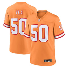 Vita Vea  Throwback Game Jersey - Tampa Bay Buccaneers