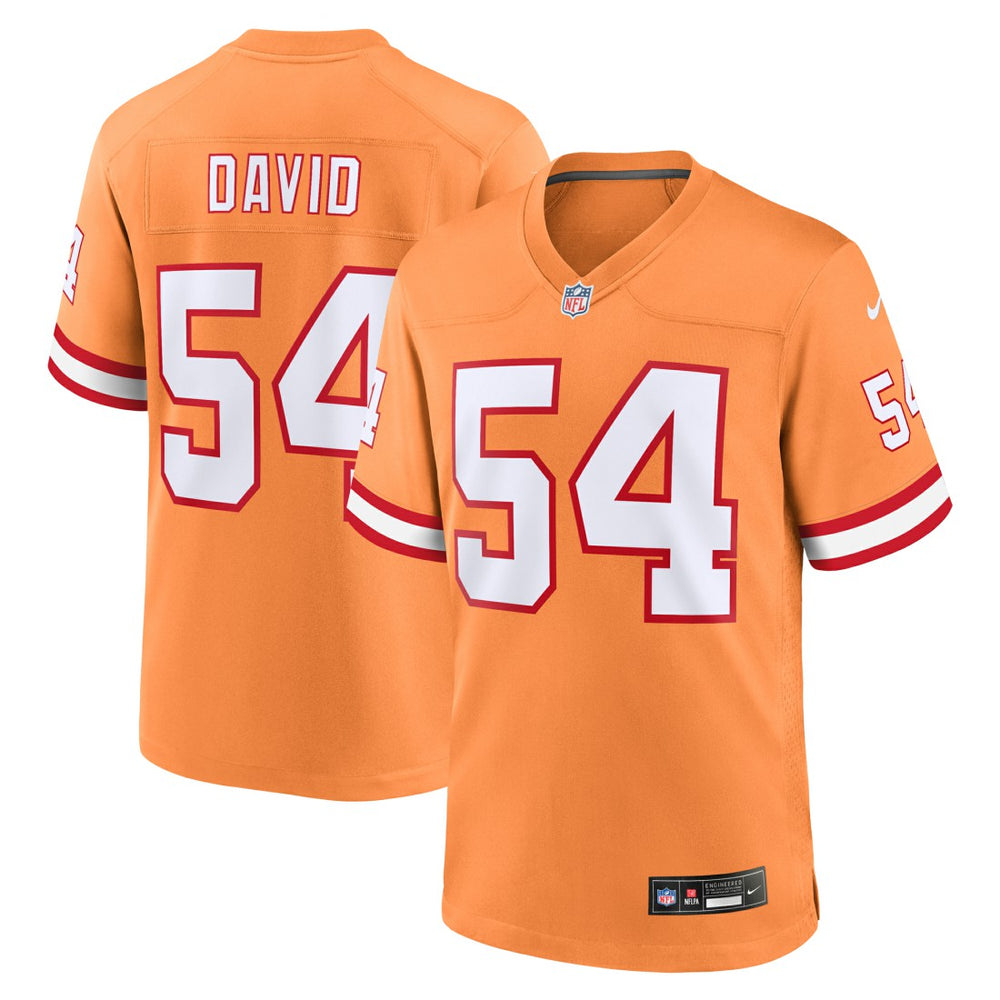 Lavonte David  Throwback Game Jersey - Tampa Bay Buccaneers