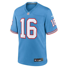 Treylon Burks  Oilers Throwback Alternate Game Player Jersey - Tennessee Titans