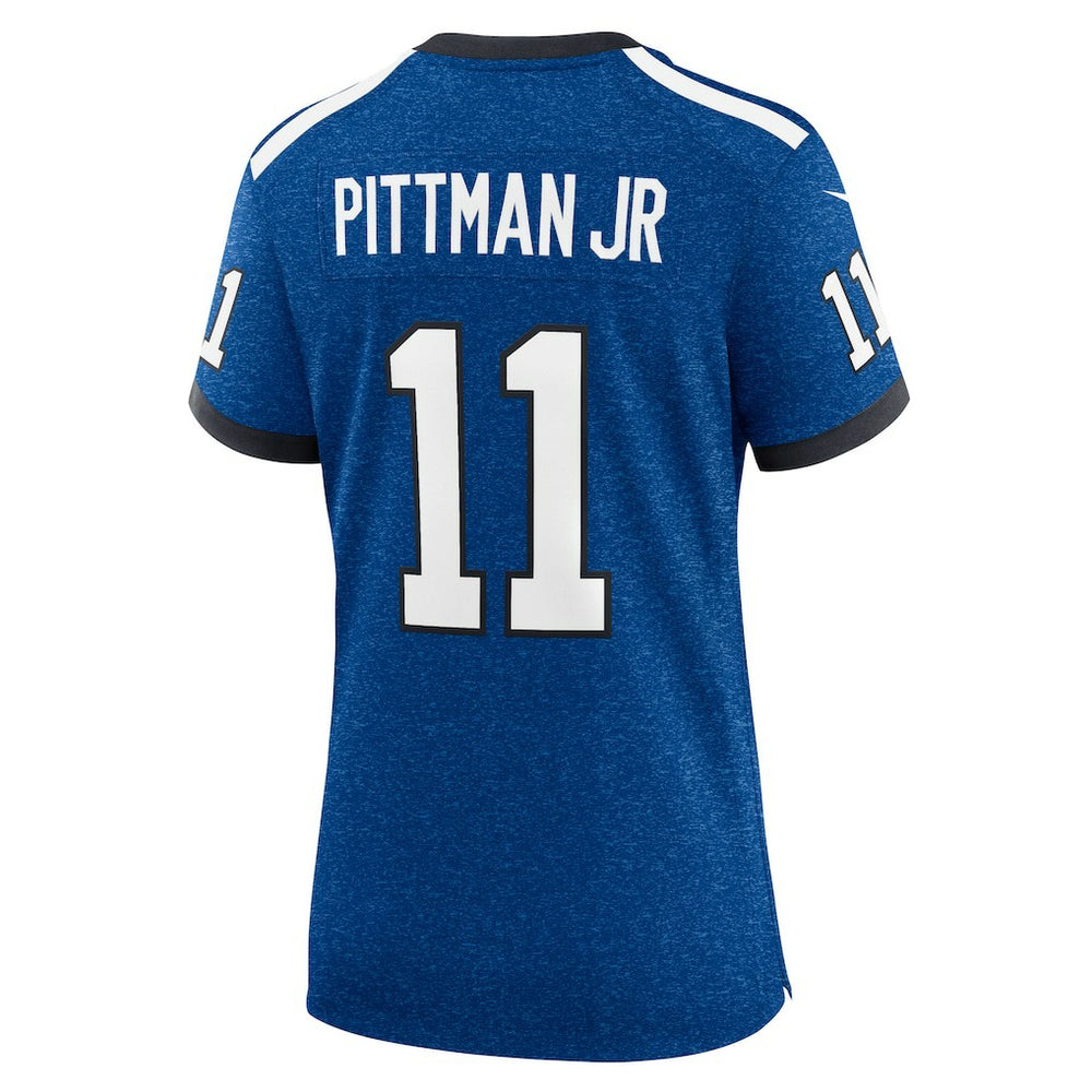 Michael Pittman Jr.  Women's Indiana Nights Alternate Game Jersey - Indianapolis Colts