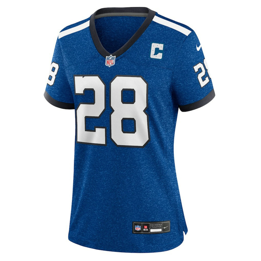 Jonathan Taylor  Women's Indiana Nights Alternate Game Jersey - Indianapolis Colts