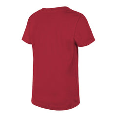 Girls Youth Reverse Sequin V-Neck T-Shirt - Arizona Cardinals