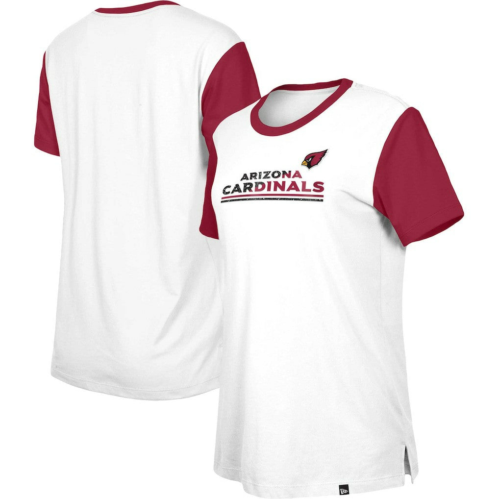 Women's Third Down Colorblock T-Shirt - Arizona Cardinals