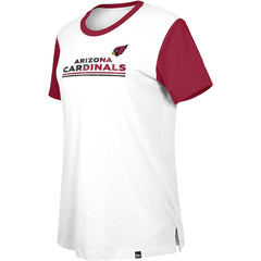 Women's Third Down Colorblock T-Shirt - Arizona Cardinals