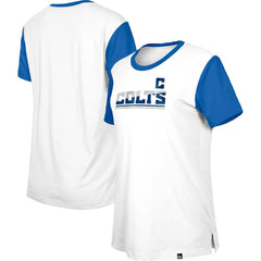 Women's Third Down Colorblock T-Shirt - Indianapolis Colts
