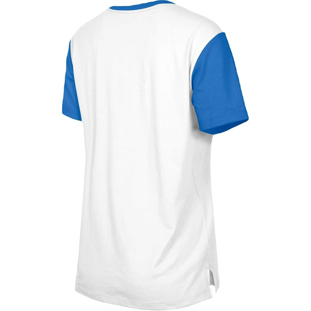 Women's Third Down Colorblock T-Shirt - Los Angeles Rams