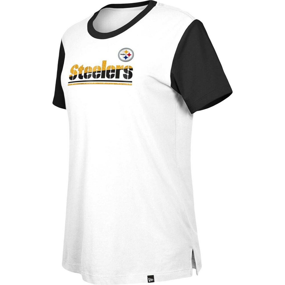 Women's Third Down Colorblock T-Shirt - Pittsburgh Steelers