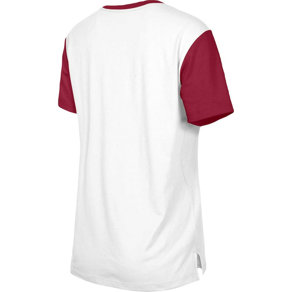 Women's Third Down Colorblock T-Shirt - Washington Commanders