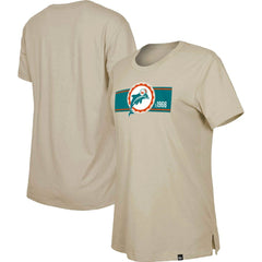 Women's Third Down Historic T-Shirt - Miami Dolphins