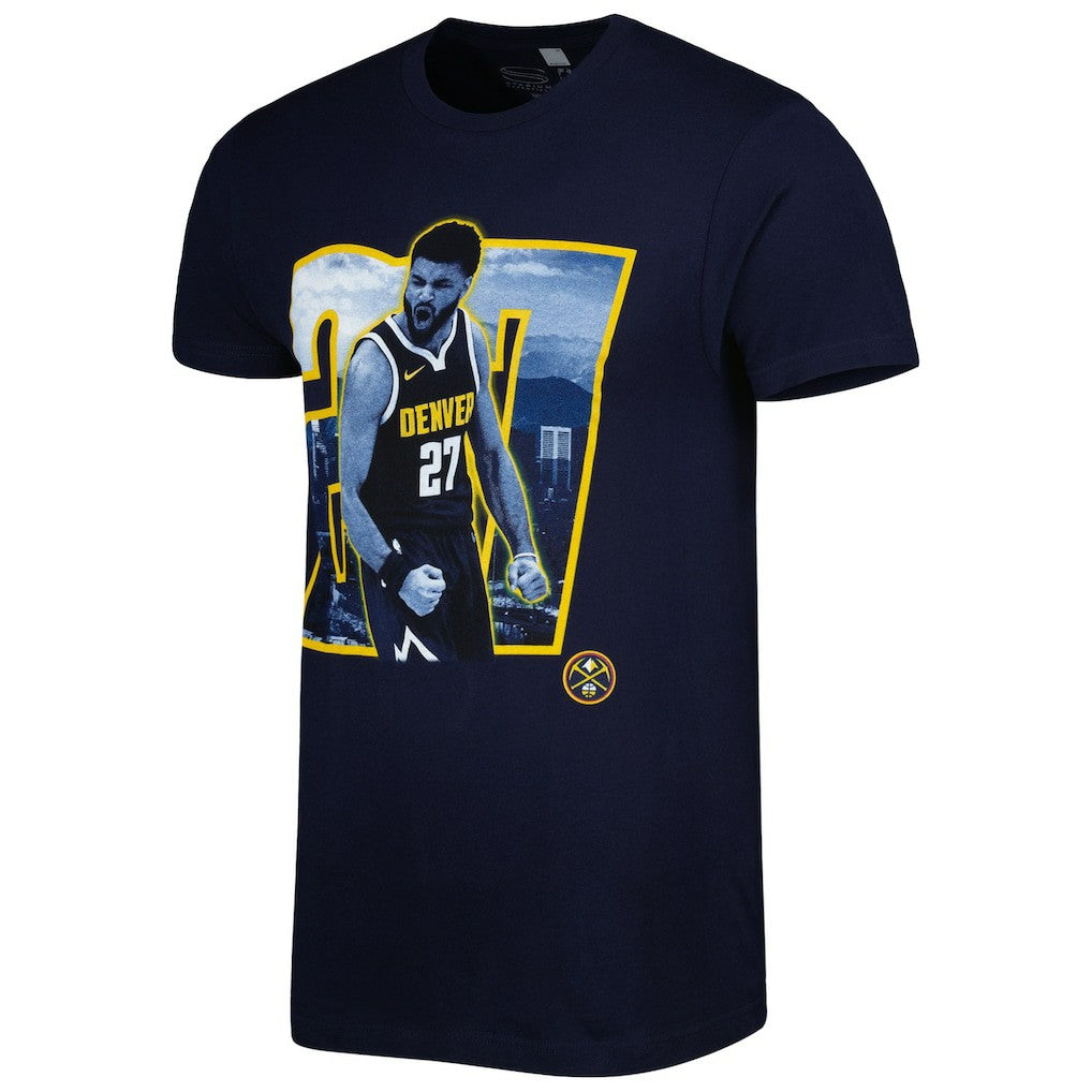 NBA Jamal Murray Denver Nuggets Stadium Essentials Unisex Player Skyline T-Shirt sale