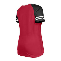 Women's Raglan Lace-Up T-Shirt - Arizona Cardinals