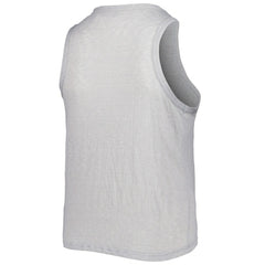 MLB San Diego Padres Soft as a Grape Women's Plus Size High Neck Tri-Blend Tank Top