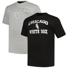 MLB Chicago White Sox Profile Big & Tall T-Shirt Combo Pack