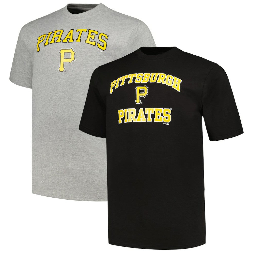 MLB Pittsburgh Pirates Profile Big & Tall T-Shirt Combo Pack