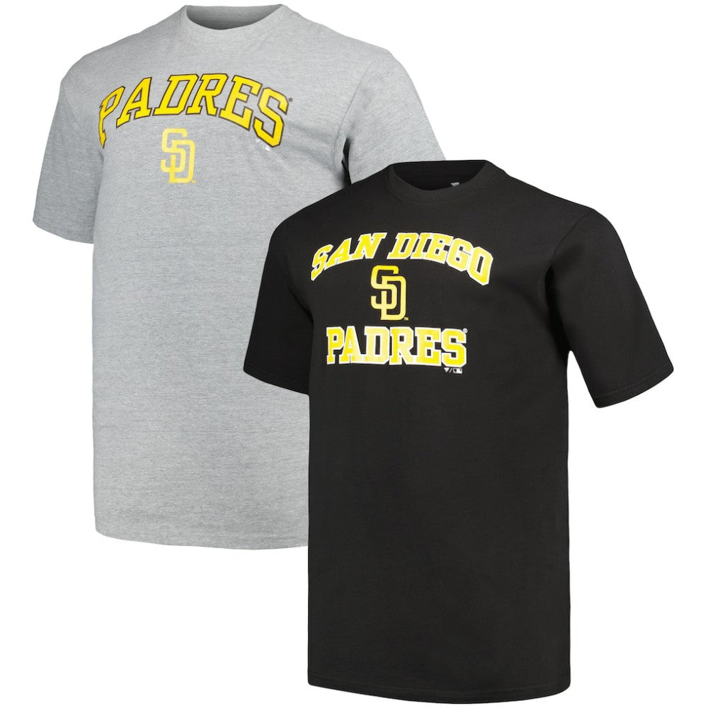 MLB San Diego Padres Profile Big & Tall T-Shirt Combo Pack