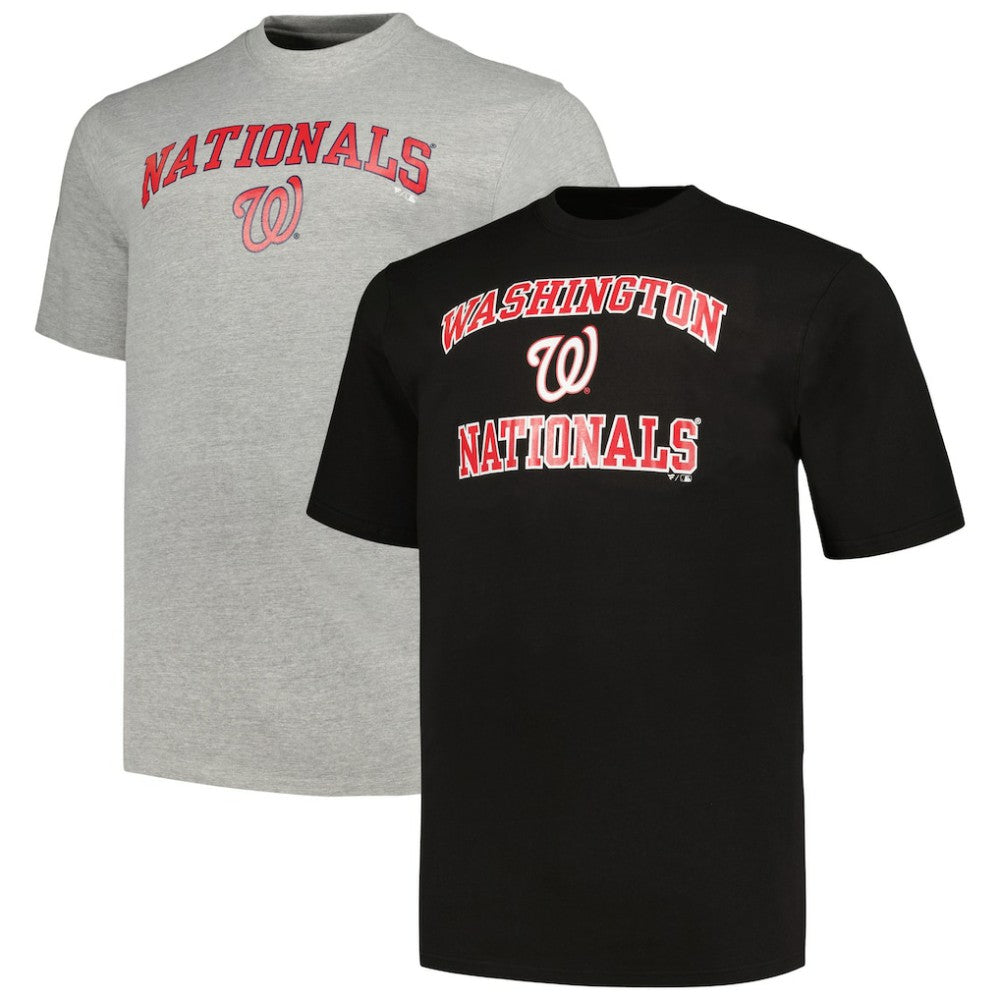 MLB Washington Nationals Profile Big & Tall T-Shirt Combo Pack