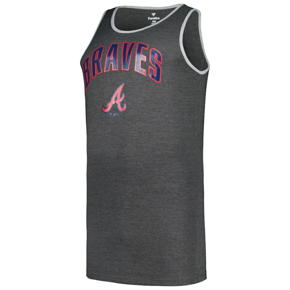 MLB Atlanta Braves Profile Big & Tall Arch Over Logo Tank Top