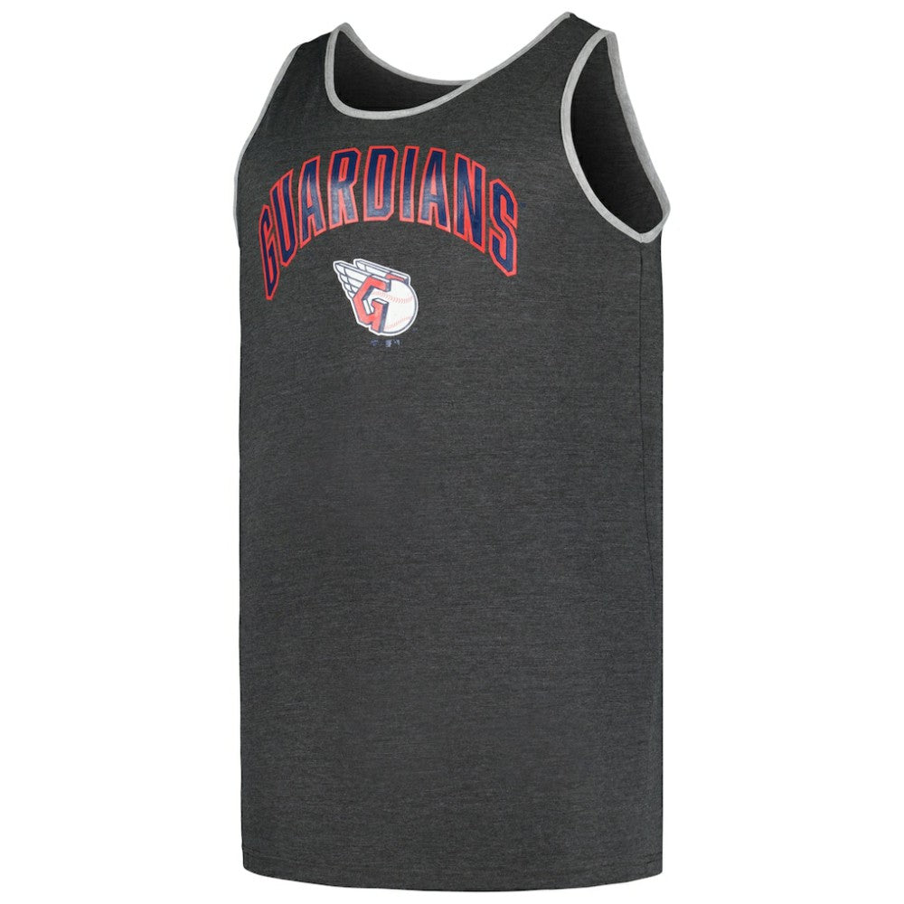 MLB Cleveland Guardians Profile Big & Tall Arch Over Logo Tank Top