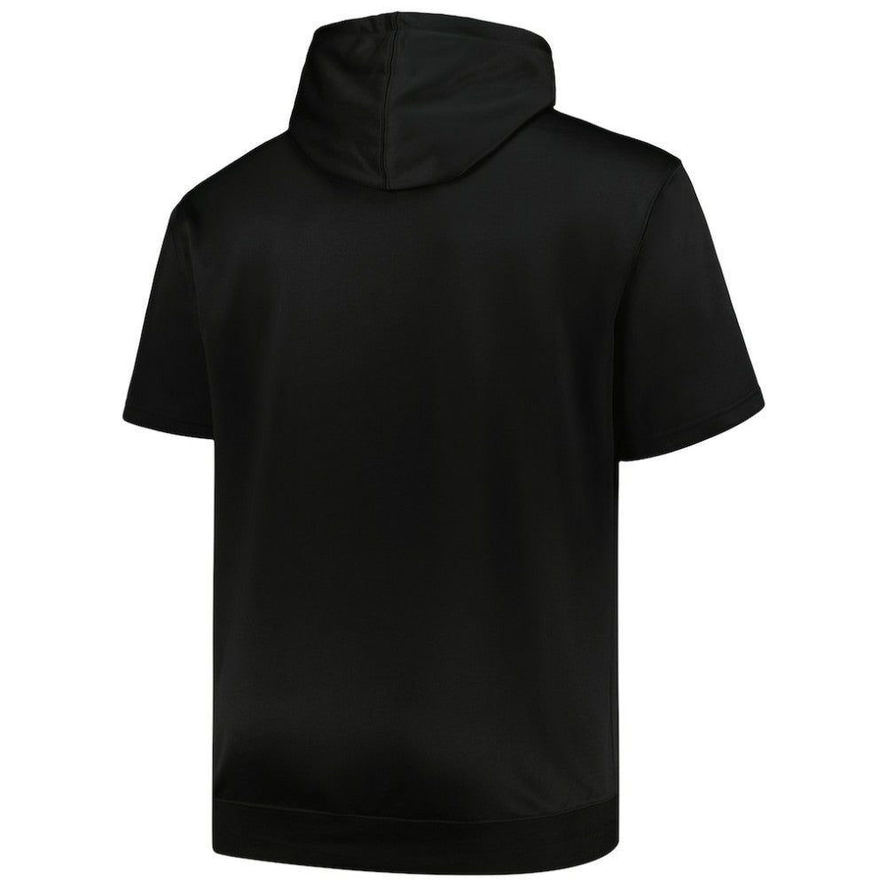 MLB Chicago White Sox Profile Big & Tall Contrast Short Sleeve Pullover Hoodie