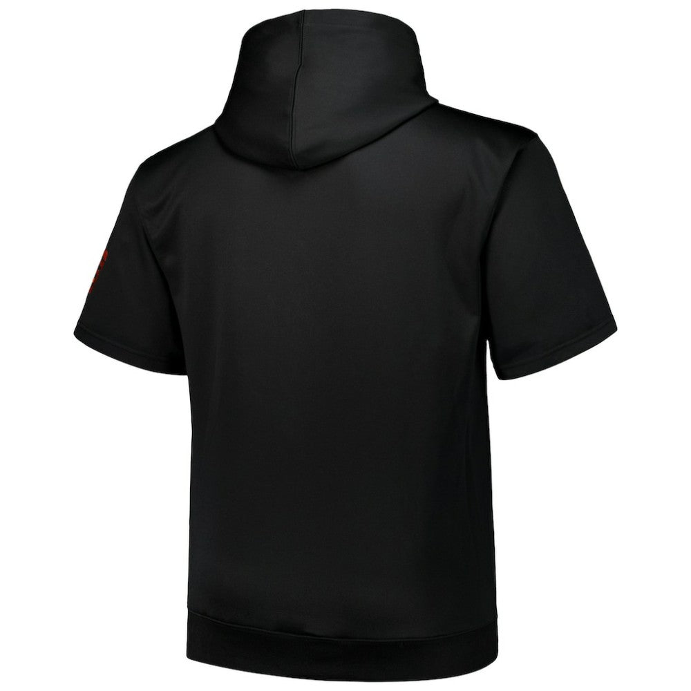 MLB San Francisco Giants Profile Big & Tall Contrast Short Sleeve Pullover Hoodie