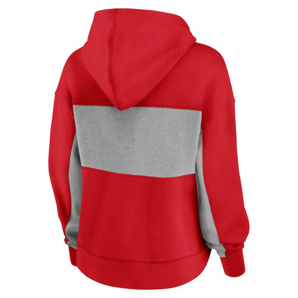 MLB Washington Nationals Fanatics Women's Filled Stat Sheet Pullover Hoodie