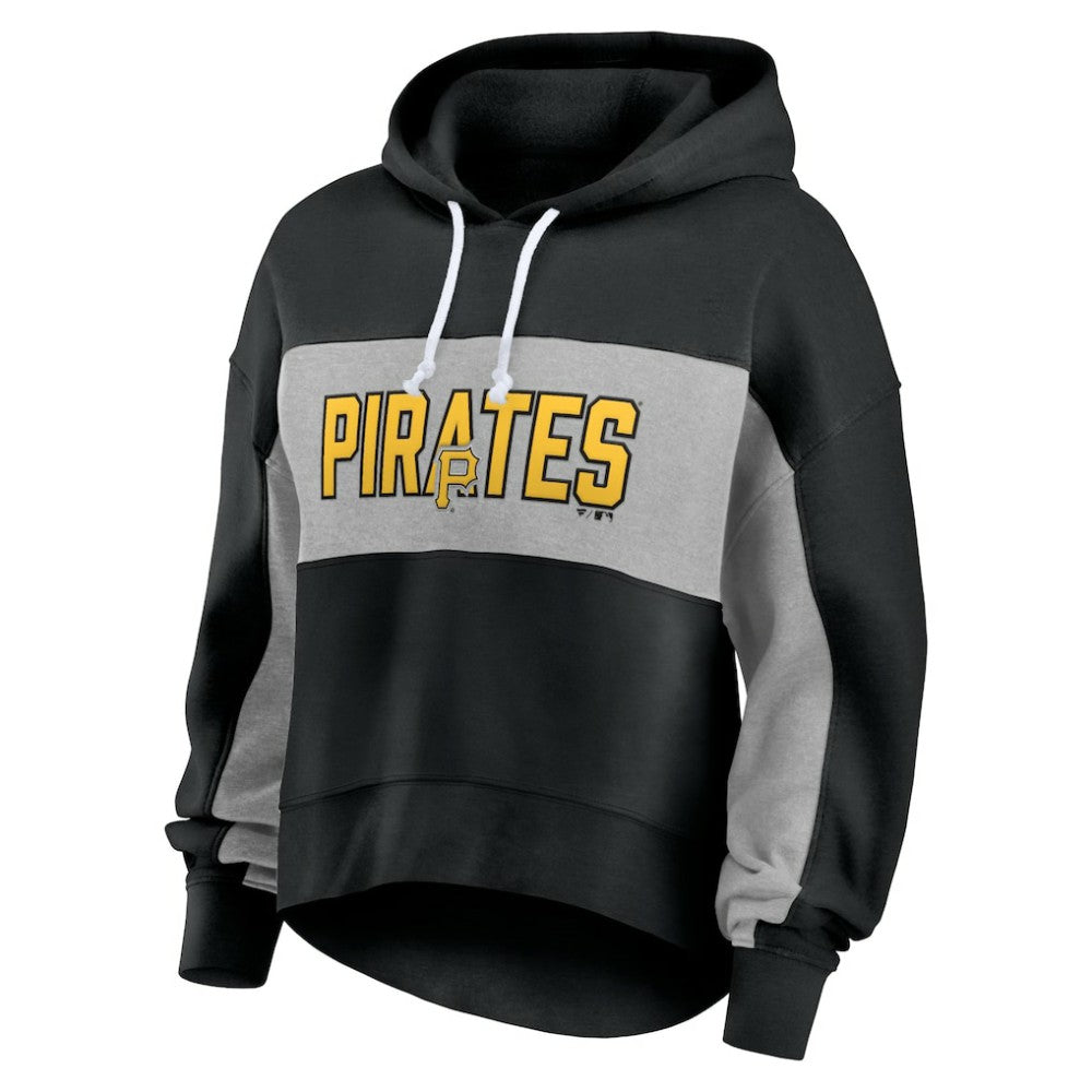 MLB Pittsburgh Pirates Fanatics Women's Filled Stat Sheet Pullover Hoodie