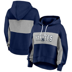 MLB New York Yankees Fanatics Women's Filled Stat Sheet Pullover Hoodie