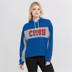 MLB Chicago Cubs Fanatics Women's Filled Stat Sheet Pullover Hoodie