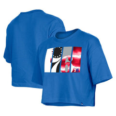 NBA Philadelphia 76ers Women's Cropped T-Shirt