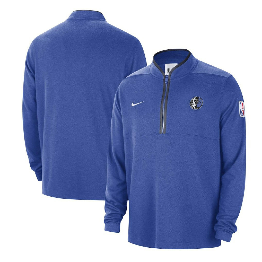NBA Dallas Mavericks Authentic Performance Half-Zip Jacket sale