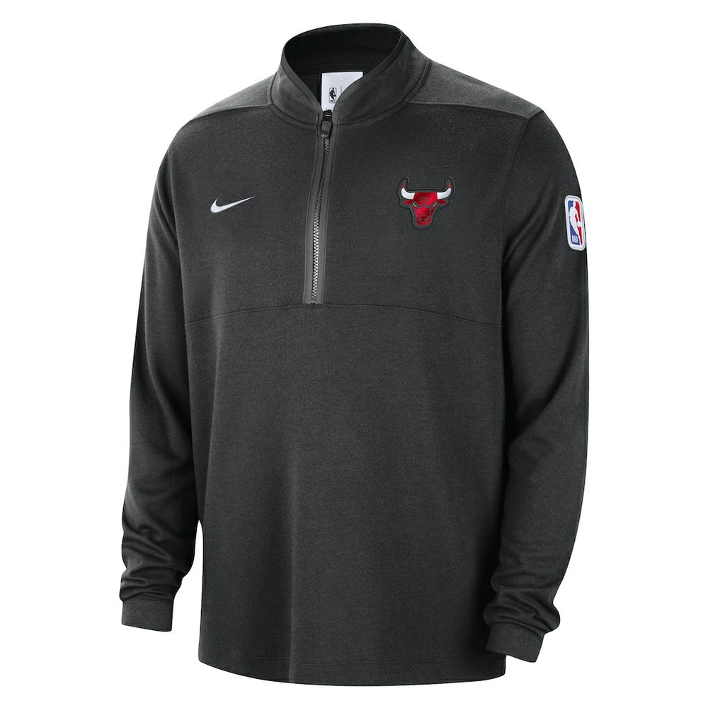NBA Chicago Bulls Authentic Performance Half-Zip Jacket