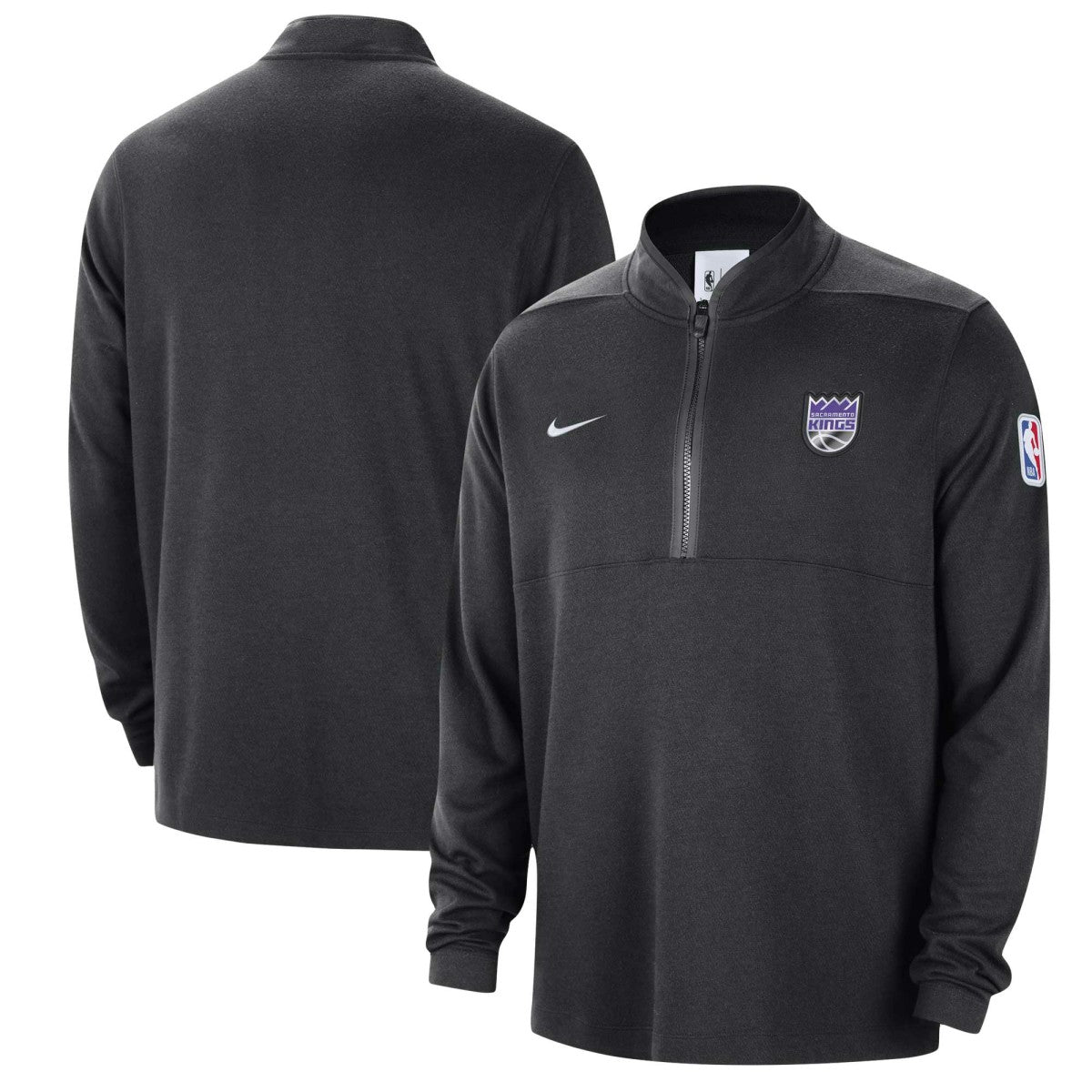 NBA Sacramento Kings Authentic Performance Half-Zip Jacket