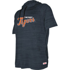 MLB Detroit Tigers Stitches Youth Raglan Short Sleeve Pullover Hoodie