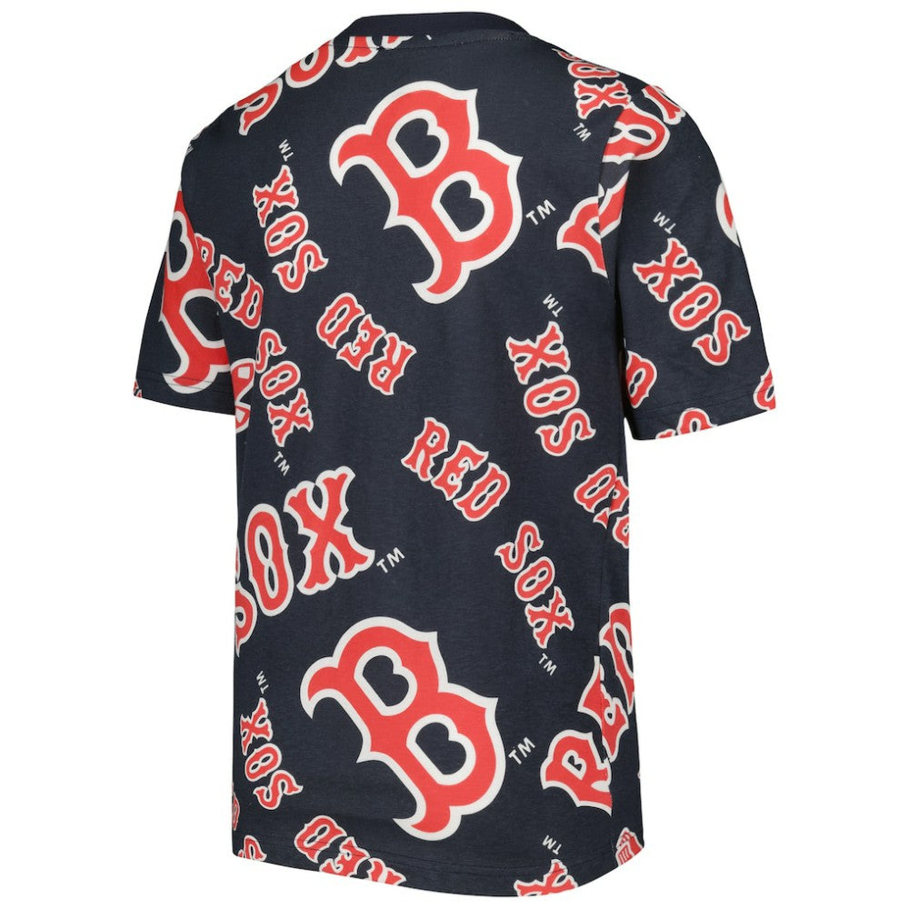 MLB Boston Red Sox Stitches Youth Allover Team T-Shirt