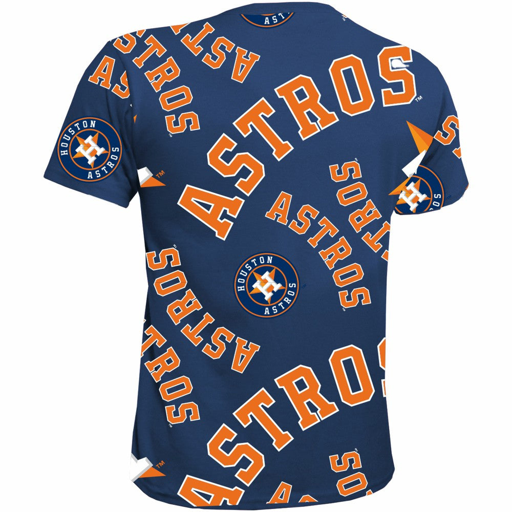 MLB Houston Astros Stitches Youth Allover Team T-Shirt