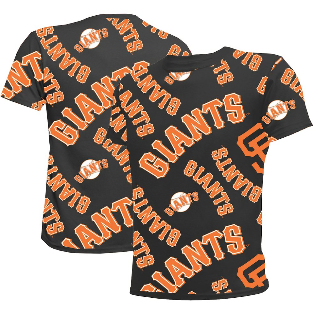MLB San Francisco Giants Stitches Youth Allover Team T-Shirt