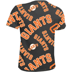 MLB San Francisco Giants Stitches Youth Allover Team T-Shirt
