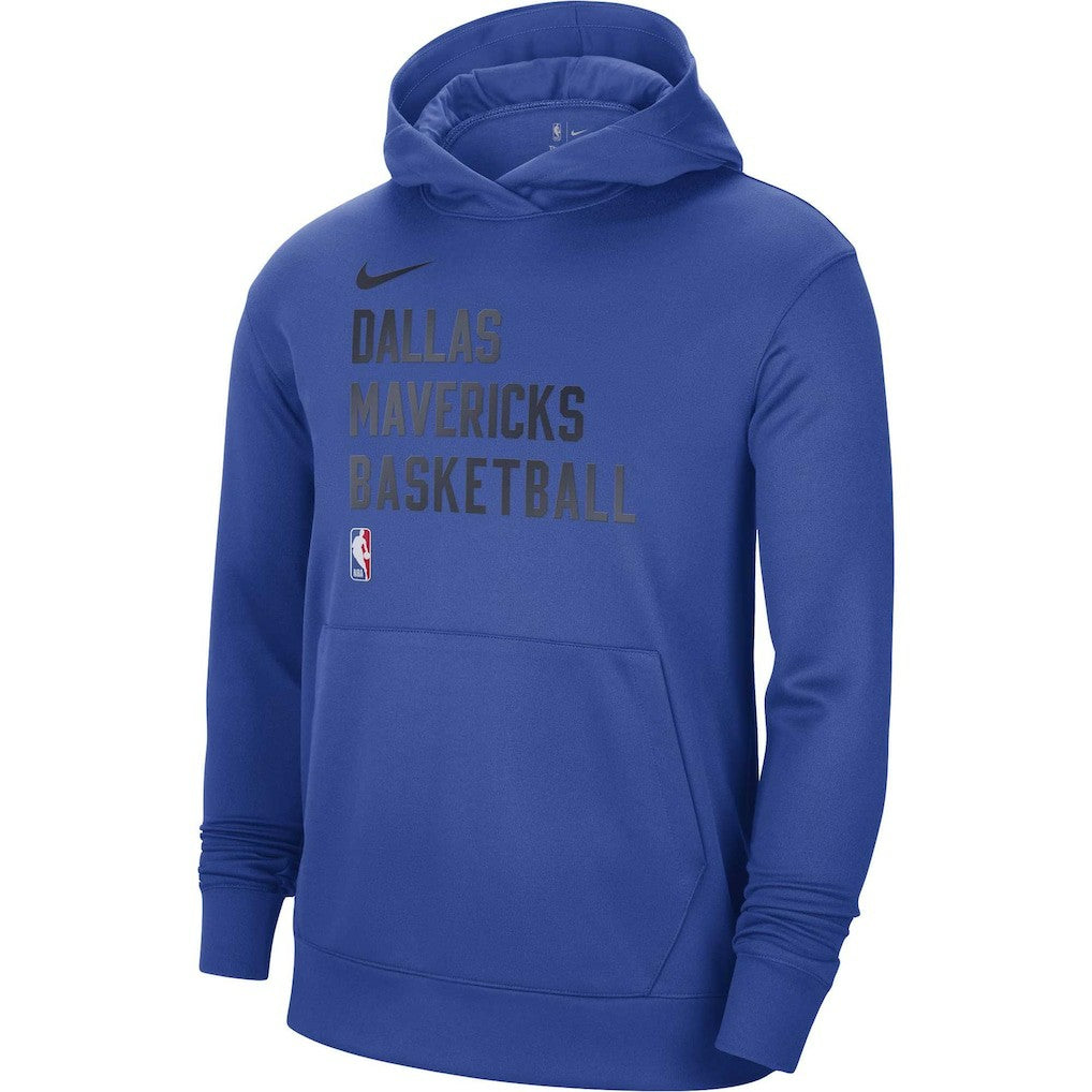 NBA Dallas Mavericks Unisex 2023/24 Performance Spotlight On-Court Practice Pullover Hoodie