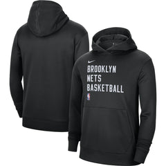 NBA Brooklyn Nets Unisex 2023/24 Performance Spotlight On-Court Practice Pullover Hoodie