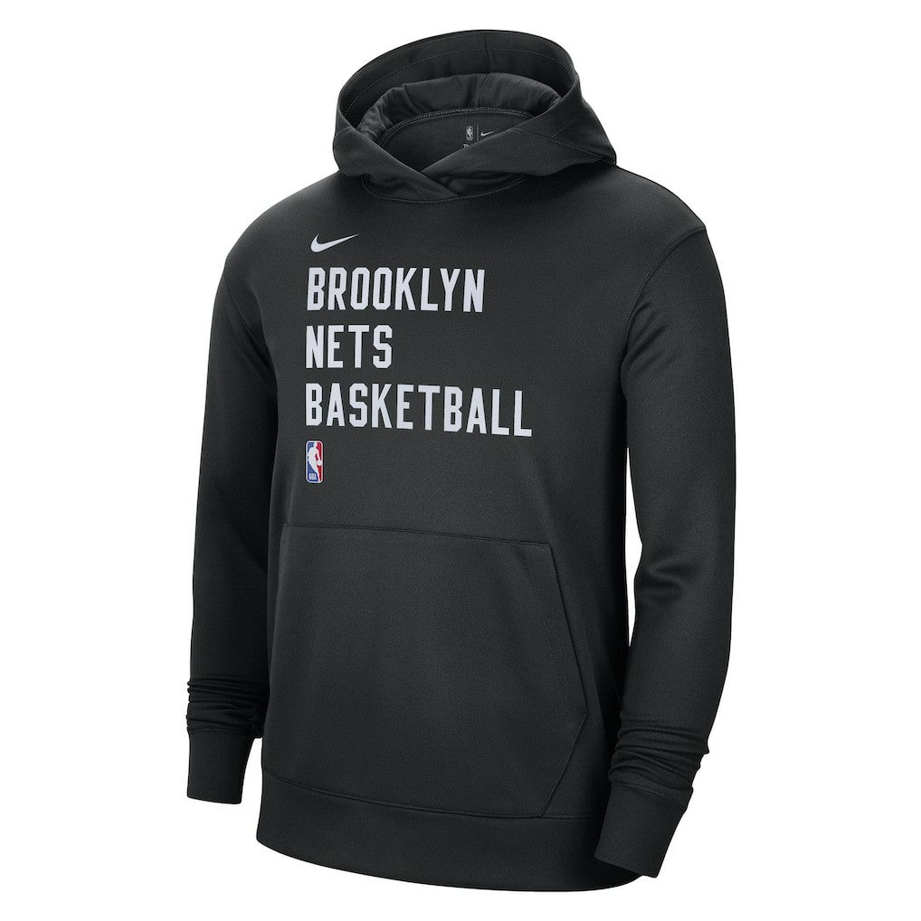 NBA Brooklyn Nets Unisex 2023/24 Performance Spotlight On-Court Practice Pullover Hoodie