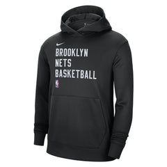 NBA Brooklyn Nets Unisex 2023/24 Performance Spotlight On-Court Practice Pullover Hoodie