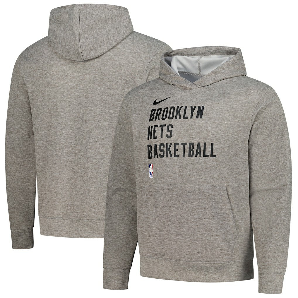 NBA Brooklyn Nets Unisex 2023/24 Performance Spotlight On-Court Practice Pullover Hoodie