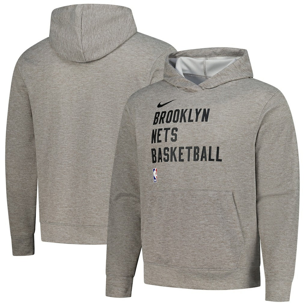 NBA Brooklyn Nets Unisex 2023/24 Performance Spotlight On-Court Practice Pullover Hoodie