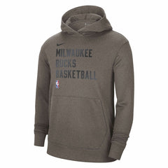 NBA Milwaukee Bucks Unisex 2023/24 Performance Spotlight On-Court Practice Pullover Hoodie