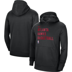 NBA Atlanta Hawks Unisex 2023/24 Performance Spotlight On-Court Practice Pullover Hoodie