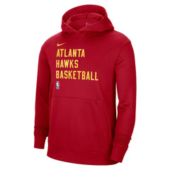 NBA Atlanta Hawks Unisex 2023/24 Performance Spotlight On-Court Practice Pullover Hoodie