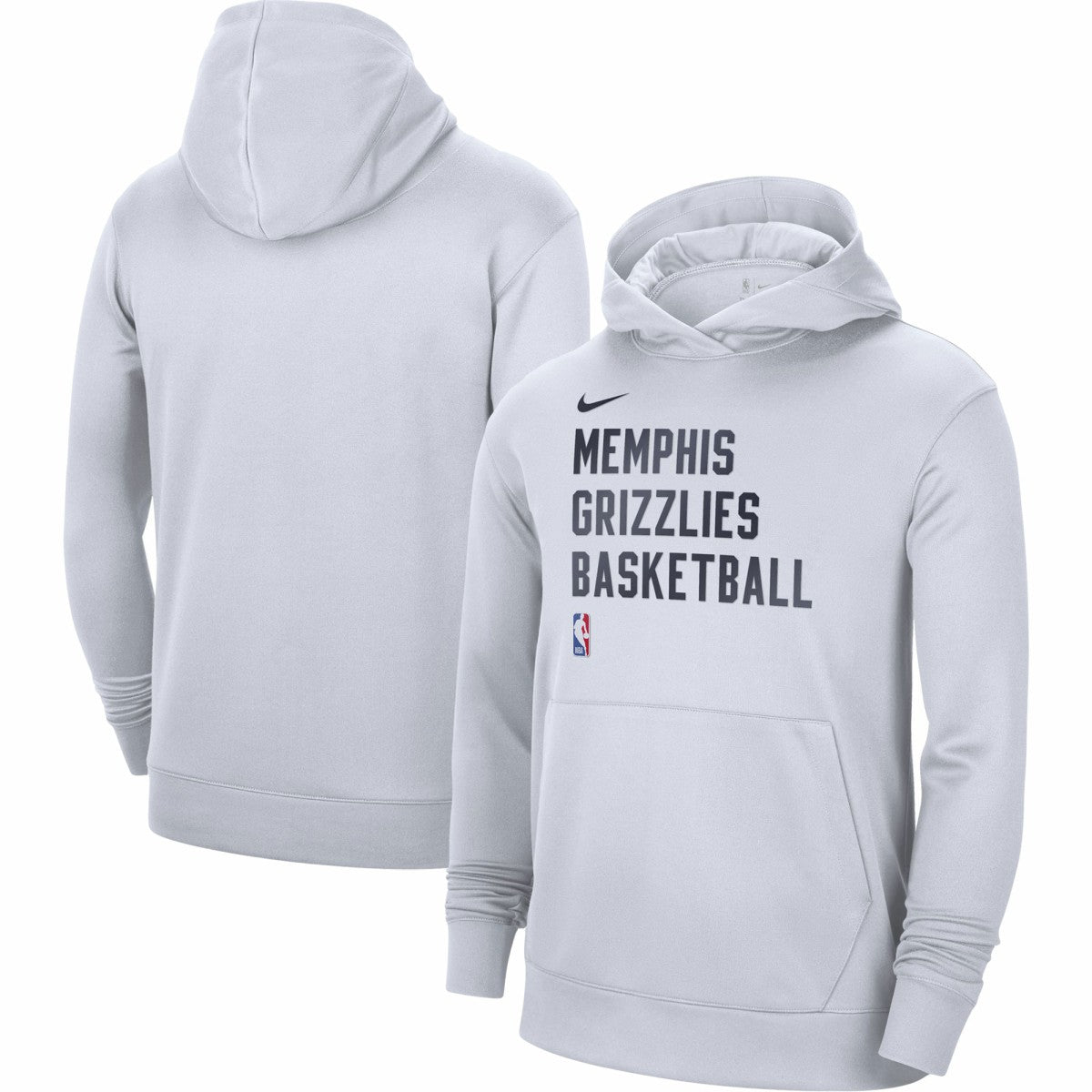 NBA Memphis Grizzlies Unisex 2023/24 Performance Spotlight On-Court Practice Pullover Hoodie