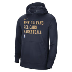 NBA New Orleans Pelicans Unisex 2023/24 Performance Spotlight On-Court Practice Pullover Hoodie