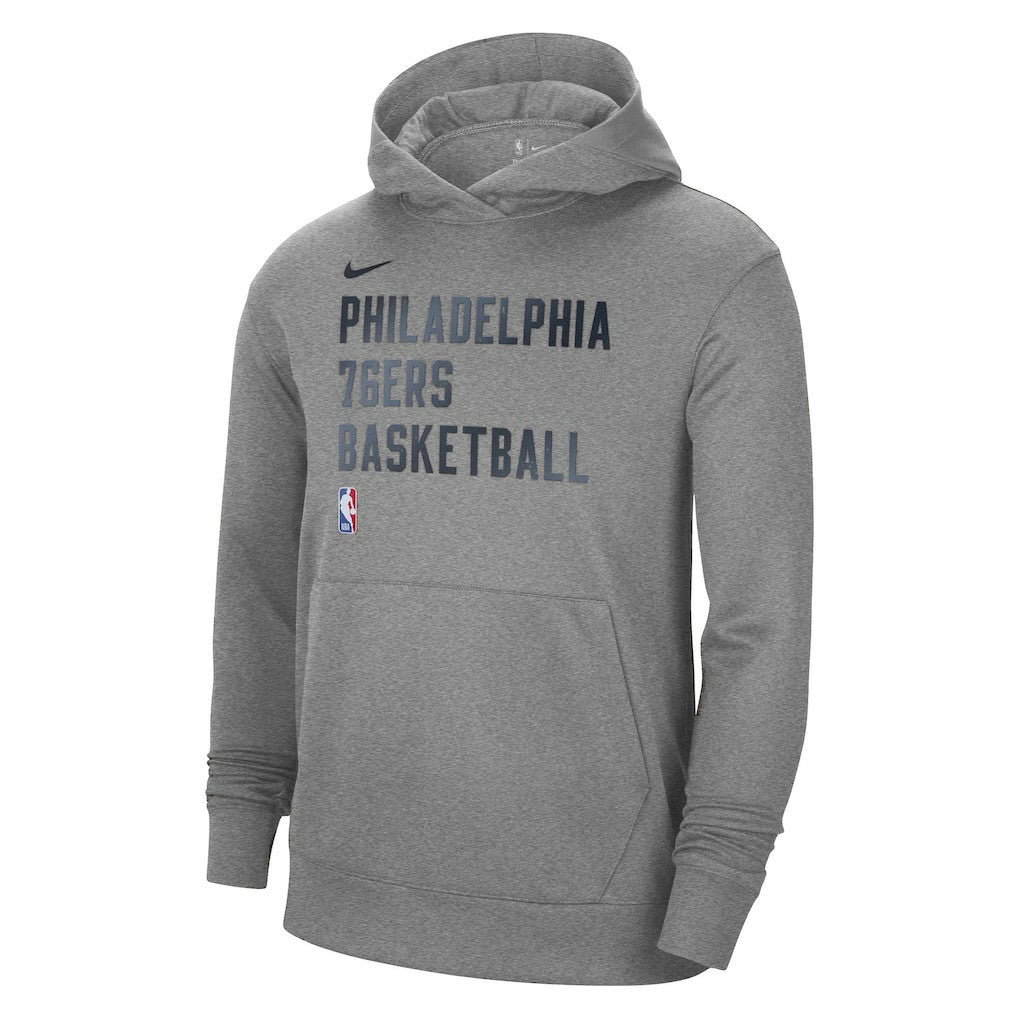 NBA Philadelphia 76ers Unisex 2023/24 Performance Spotlight On-Court Practice Pullover Hoodie
