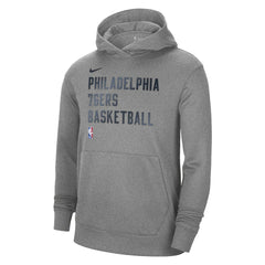 NBA Philadelphia 76ers Unisex 2023/24 Performance Spotlight On-Court Practice Pullover Hoodie
